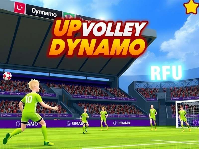 UPVolley Dynamo Main Game Interface UPVolley Dynamo Game Screenshot